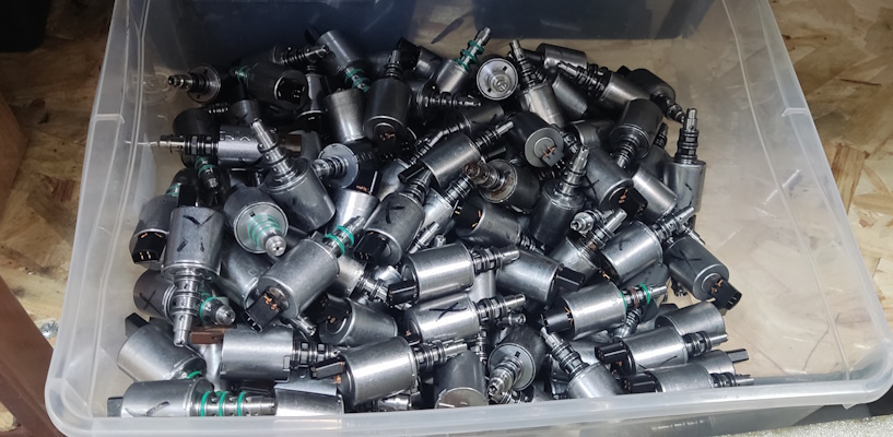 Соленоиды. Выбор запчастей для ремонта мехатроников DQ200 0AM 0CW. 